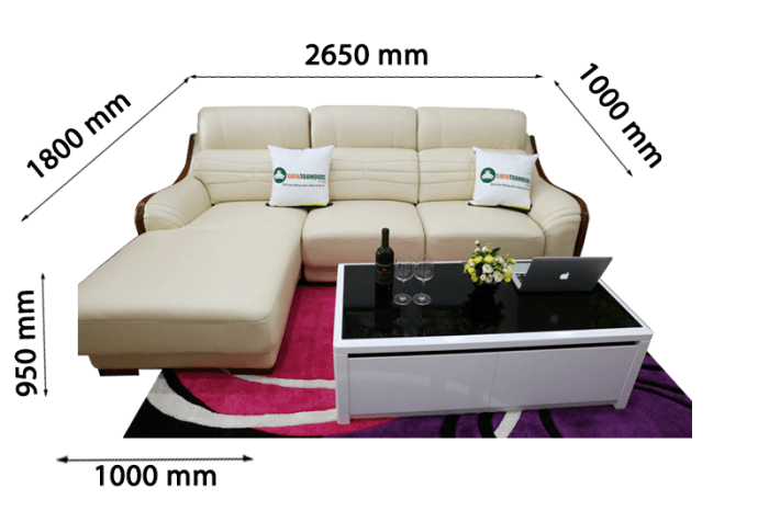 mẫu sofa cỡ nhỏ cho chung cư mini