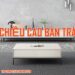 Thông Số Chiều Cao Bàn Trà Sofa Bao Nhiêu Đẹp?